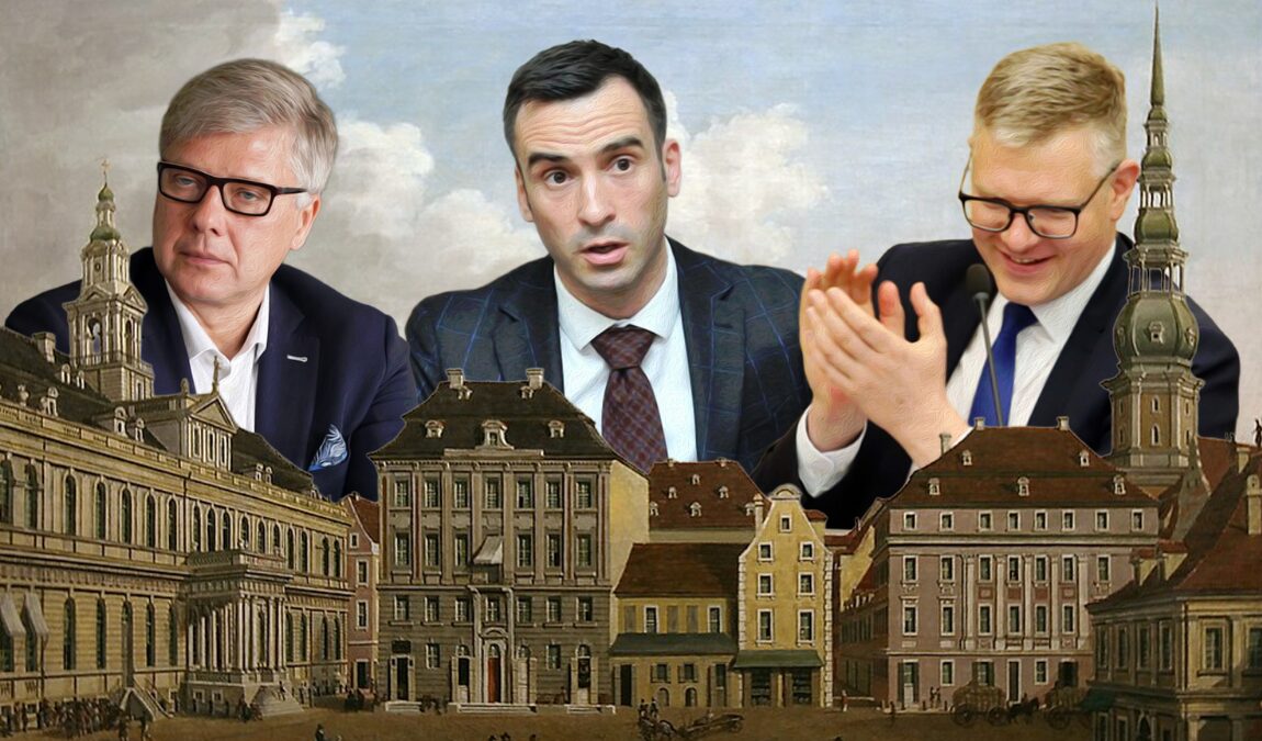 Viens restarts, divi mēri un Ušakova ēna